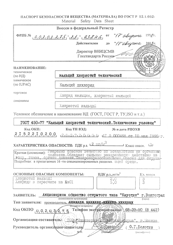 Паспорт безопасности медицинского учреждения образец